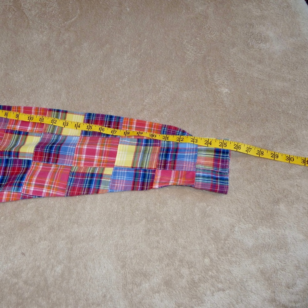 Ralph Lauren Patchwork LS Shirt-Vintage - Picture 7 of 7